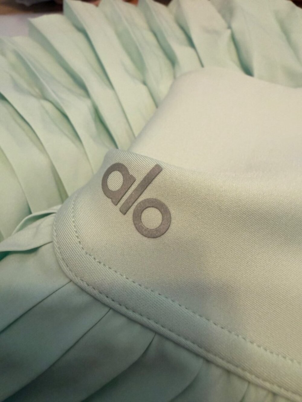 NWT Alo Grand Slam Tennis Skirt Spearmint Sz XS - Picture 7 of 13